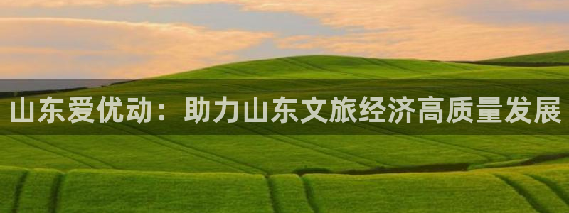 山东爱优动：助力山东文旅经济高质量发展